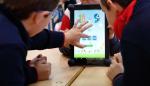 Unos alumnos aprendiendo con nuevas tecnologías, en una imagen de archivo.