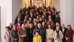 Imagen de grupo de la Consejera Susín con los voluntarios, premiados y representantes de la Fundación San Blas