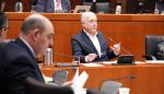 Octavio López, durante su comparecencia en la Comisión de Fomento.