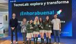La consejera ha participado en la jornada 'TecnoLab' sobre vocaciones tecnológicas.