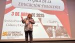 La consejera Tomasa Hernández ha asistido esta tarde a la Gala de la Educación Turolense.