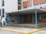 Entrada al IES Rodanas de Épila.