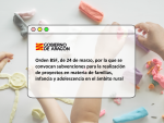 Este martes se publica la convocatoria de subvenciones para proyectos de apoyo a familias en las comarcas