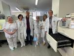 Parte del equipo investigador