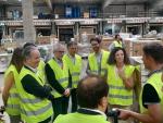 El gerente de APL, Pedro Sas, y parte de su equipo han visitado las instalaciones de Dachser en Munich.