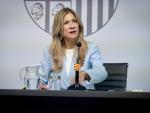 Mar Vaquero informa en rueda de prensa de las ayudas destinadas a las empresas, autónomos y comercios afectados por las lluvias torrenciales