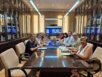 La reunión ha tenido lugar este viernes en la Sala de Juntas de la Institución Fernando El Católico de la DPZ