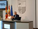 Ureta y Blasco, en la rueda de prensa en la que se han recordado las medidas preventivas para evitar los incendios forestales.