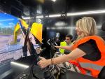 La vicepresidenta, Mar Vaquero, ha visitado las instalaciones de Finanzauto