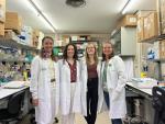Beatriz Parejo, Alba Royo, Pilar Espiau y Patricia Sancho, del grupo 'Metabolismo y Células Madre Tumorales' del IIS Aragón.