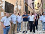 Visita del consejero Bermúdez de Castro a Tarazona.