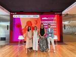 Asunción Loriente, Isabel Macías, Cristina García y Félix Jordán, en la presentación del I Congreso Nacional Red de Líderes, Mujeres Directivas en el Deporte.