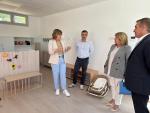 La consejera de Educación ha visitado este martes la Escuela de Educación Infantil Aragón.