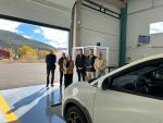 La directora general de Promoción Industrial e Innovación, Mar Paños,ha inaugurado la ITV de Albarracín
