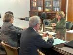 La consejera se ha reunido con la Fiscal Superior de Aragón, Asunción Losada.