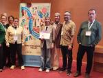 Profesionales de Atención Primaria y participantes del proyecto comunitario desarrollado en Caspe, reconocido a nivel nacional por el programa PACAP