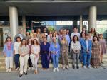 Los nuevos profesionales guía frente a agresiones participan en una jornada de formación, en el SALUD.
