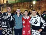 El director general de Cultura y Patrimonio Cultural asistió anoche a la representación de la Contradanza de Cetina.