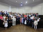 El consejero de Sanidad, Ángel Sanz, participa en el Día del Colegiado del Colegio Oficial de Médicos de Zaragoza.