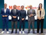 Presentación del primer tour nacional de hyatlón esta semana en Madrid.