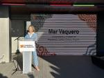 La vicepresidenta Mar Vaquero en la presentación de ‘Aragón conecta culturas’