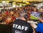 Buen ambiente en la fiesta por el próximo MotoGP Aragón el vivido en el Espacio Ebro de Zaragoza durante todo el fin de semana.19.42