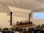 Acto de entrega de orlas y certificados a los MIR de cinco años de formación, hoy, en el Servet