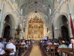 Presentación de la restauración del retablo de la Iglesia de San Martín en San Martín del Río.