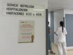 En el Servet se han colocado carteles para informar del servicio gratuito de televisión durante el partido de la Final