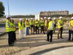 El nuevo vial, que estará operativo en agosto, garantizará la movilidad del entorno y se convertirá en uno de los accesos clave de un proyecto llamado a transformar el Campus Río Ebro en un gran polo de innovación.