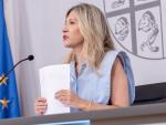 Mar Vaquero ha comparecido este martes en la sala de prensa del Pignatelli
