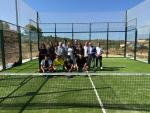 Inauguración de la pista de pádel de Mazaleón.