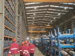 La empresa, integrada en el grupo Megasa, suma 240 trabajadores en planta de Torrecilla de Valmadrid (Zaragoza)..