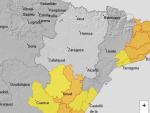 Avisos por lluvias en Aragón este miércoles, 16 de septiembre.