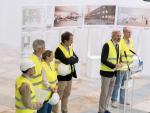 El presidente Azcón visita las obras del nuevo centro de Emergencias Aragón.