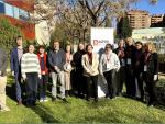 Foto de grupo con miembros del equipo de ACPUA y los evaluadores de ENQA