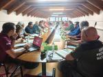 Celebración del Patronato, este viernes, con la presencia del consejero Luis Biendicho y el nuevo director conservador del parque, Javier González