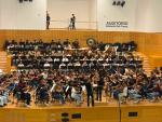 El maestro Gustavo Dudamel dirige los ensayos de la Orquesta Nacional Juvenil de Venezuela en el CSMA de Zaragoza