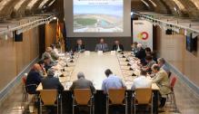 El Presidente de Aragón se reúne con representantes de las Comunidades de Regantes