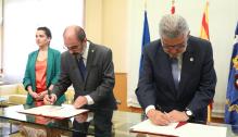 Firma del modelo de financiación para la Universidad de Zaragoza 2022-2026