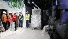 El presidente Lambán visita las obras del nuevo Centro de Salud Barrio Jesús
