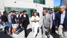 Lambán visita la Universidad San Jorge