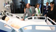 Lambán visita la Universidad San Jorge