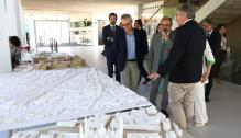 Lambán visita la Universidad San Jorge