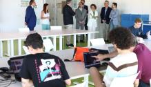 Lambán visita la Universidad San Jorge