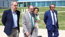 Lambán visita la Universidad San Jorge