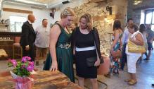 Mayte Pérez, en la inauguración del hotel Somnifabrik, en valderrobres