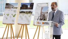 Presentación del proyecto ganador de la reconversión de los "cacahuetes" de la Expo