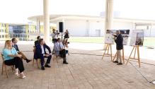 Presentación del proyecto ganador de la reconversión de los "cacahuetes" de la Expo