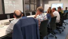 Reunión del CECOPI para evaluar la situación de los incendios de Castejón de Tornos y de Sigüés